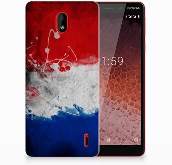 B2Ctelecom Nokia 1 Plus Uniek TPU Hoesje Nederlandse Vlag