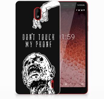 B2Ctelecom Nokia 1 Plus Uniek TPU Hoesje Zombie