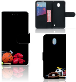 B2Ctelecom Nokia 1 Plus Wallet Case met Pasjes Sports