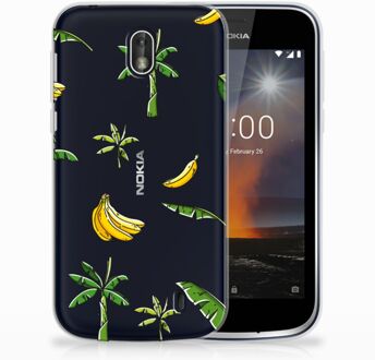 B2Ctelecom Nokia 1 TPU Hoesje Design Banana Tree