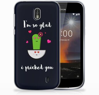 B2Ctelecom Nokia 1 TPU Hoesje Design Cactus Glad