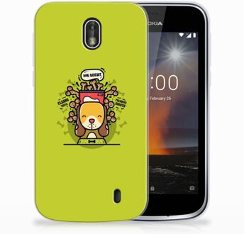 B2Ctelecom Nokia 1 TPU Hoesje Design Doggy Biscuit