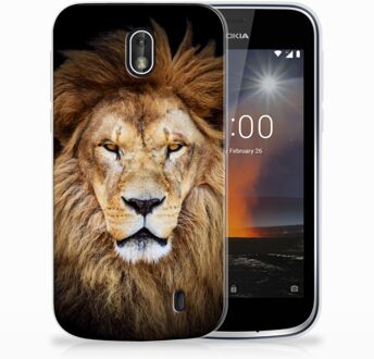 B2Ctelecom Nokia 1 TPU Hoesje Design Leeuw