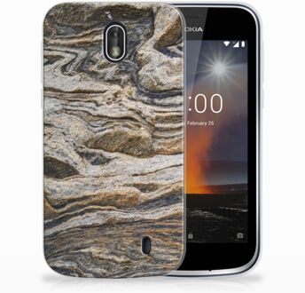 B2Ctelecom Nokia 1 TPU Hoesje Design Steen