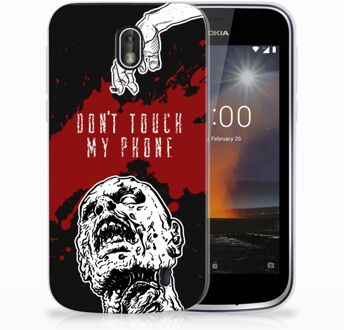 B2Ctelecom Nokia 1 TPU Hoesje Design Zombie Blood