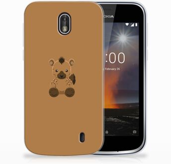 B2Ctelecom Nokia 1 Uniek TPU Hoesje Baby Hyena