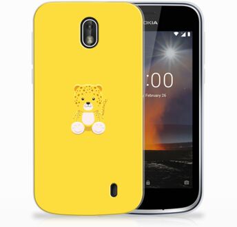 B2Ctelecom Nokia 1 Uniek TPU Hoesje Baby Lepperd