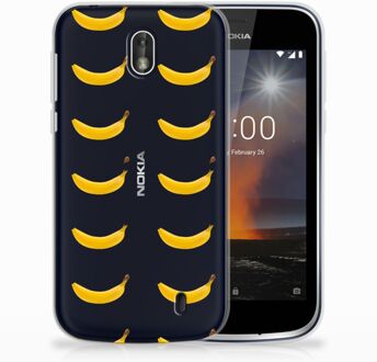 B2Ctelecom Nokia 1 Uniek TPU Hoesje Banana