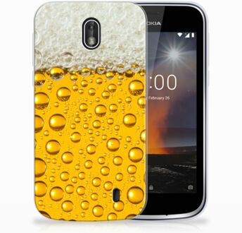 B2Ctelecom Nokia 1 Uniek TPU Hoesje Bier