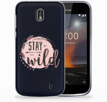 B2Ctelecom Nokia 1 Uniek TPU Hoesje Boho Stay Wild