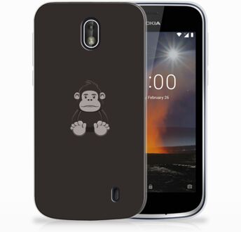 B2Ctelecom Nokia 1 Uniek TPU Hoesje Gorilla