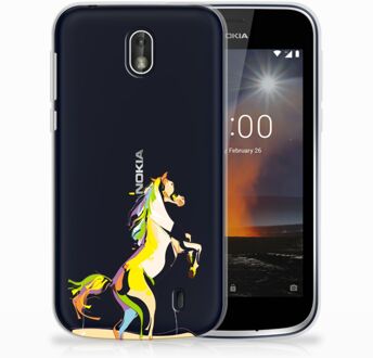 B2Ctelecom Nokia 1 Uniek TPU Hoesje Horse Color