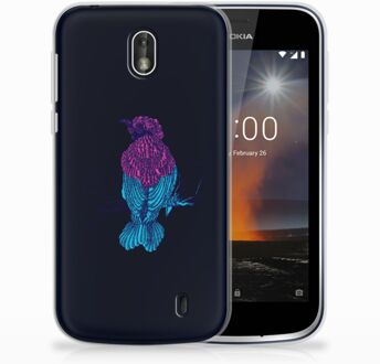 B2Ctelecom Nokia 1 Uniek TPU Hoesje Merel