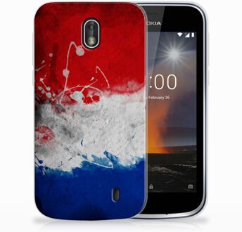 B2Ctelecom Nokia 1 Uniek TPU Hoesje Nederlandse Vlag