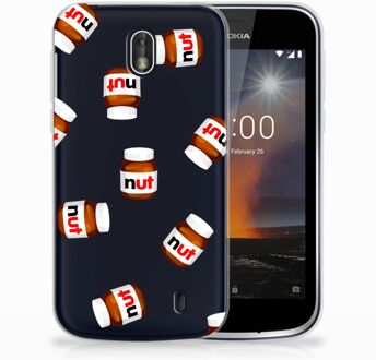 B2Ctelecom Nokia 1 Uniek TPU Hoesje Nut Jar