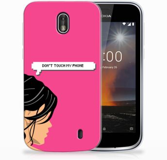 B2Ctelecom Nokia 1 Uniek TPU Hoesje Woman DTMP