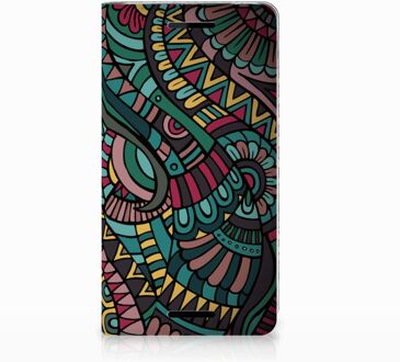 B2Ctelecom Nokia 2.1 2018 Standcase Hoesje Design Aztec