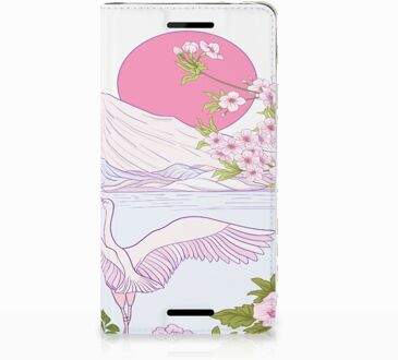 B2Ctelecom Nokia 2.1 2018 Standcase Hoesje Design Bird Standing