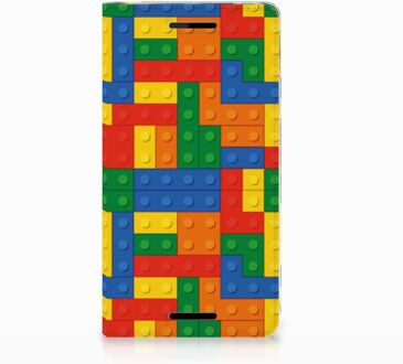 B2Ctelecom Nokia 2.1 2018 Standcase Hoesje Design Blokken