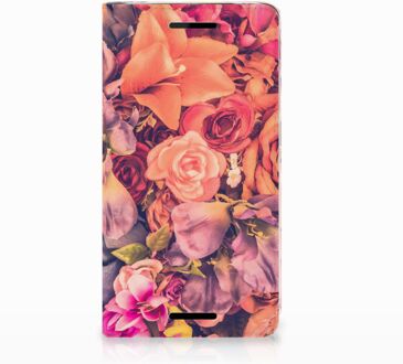 B2Ctelecom Nokia 2.1 2018 Standcase Hoesje Design Bosje Bloemen