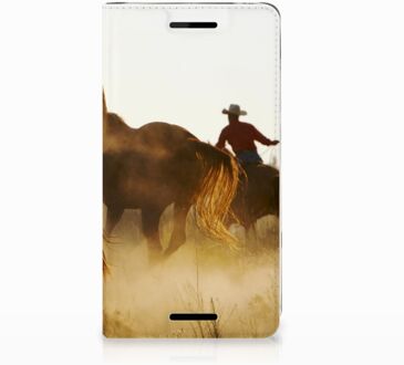 B2Ctelecom Nokia 2.1 2018 Standcase Hoesje Design Cowboy