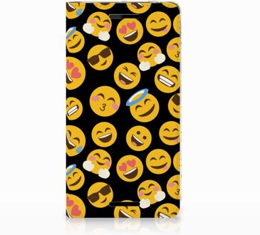 B2Ctelecom Nokia 2.1 2018 Standcase Hoesje Design Emoji