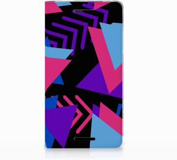 B2Ctelecom Nokia 2.1 2018 Standcase Hoesje Design Funky Triangle