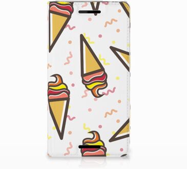 B2Ctelecom Nokia 2.1 2018 Standcase Hoesje Design Icecream