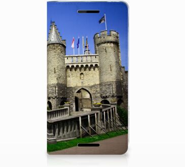 B2Ctelecom Nokia 2.1 2018 Standcase Hoesje Design Kasteel