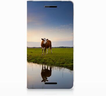 B2Ctelecom Nokia 2.1 2018 Standcase Hoesje Design Koe