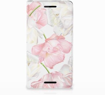 B2Ctelecom Nokia 2.1 2018 Standcase Hoesje Design Lovely Flowers