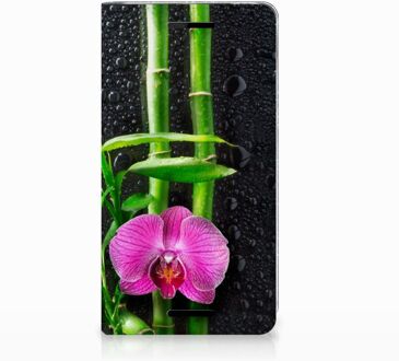 B2Ctelecom Nokia 2.1 2018 Standcase Hoesje Design Orchidee