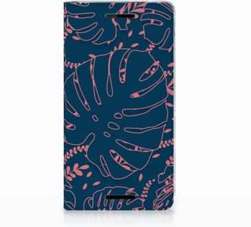 B2Ctelecom Nokia 2.1 2018 Standcase Hoesje Design Palm Leaves