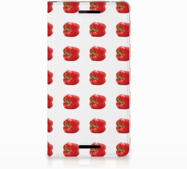 B2Ctelecom Nokia 2.1 2018 Standcase Hoesje Design Paprika Red