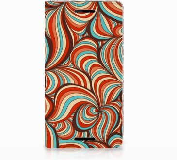 B2Ctelecom Nokia 2.1 2018 Standcase Hoesje Design Retro