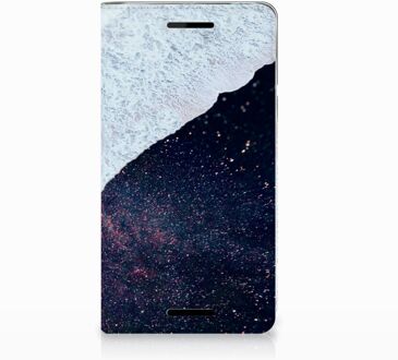 B2Ctelecom Nokia 2.1 2018 Standcase Hoesje Design Sea in Space