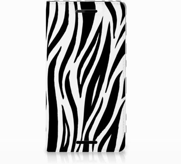 B2Ctelecom Nokia 2.1 2018 Standcase Hoesje Design Zebra