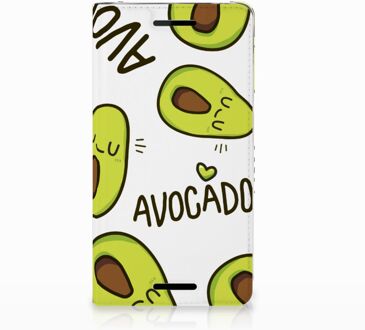 B2Ctelecom Nokia 2.1 2018 Uniek Standcase Hoesje Avocado Singing