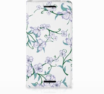 B2Ctelecom Nokia 2.1 2018 Uniek Standcase Hoesje Blossom White