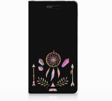 B2Ctelecom Nokia 2.1 2018 Uniek Standcase Hoesje Boho Dreamcatcher