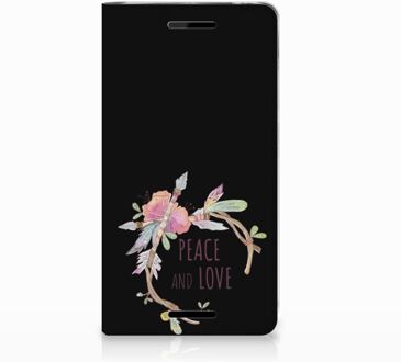 B2Ctelecom Nokia 2.1 2018 Uniek Standcase Hoesje Boho Text