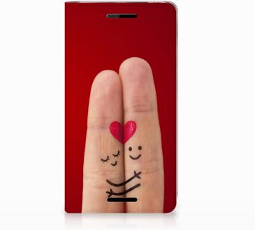 B2Ctelecom Nokia 2.1 2018 Uniek Standcase Hoesje Liefde