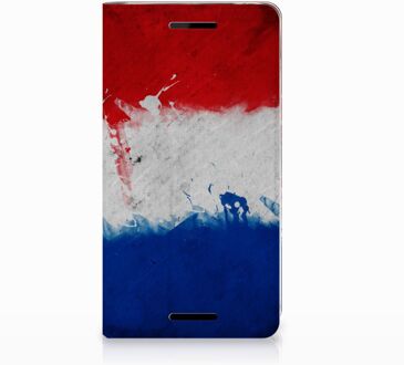 B2Ctelecom Nokia 2.1 2018 Uniek Standcase Hoesje Nederlandse Vlag