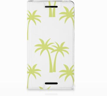 B2Ctelecom Nokia 2.1 2018 Uniek Standcase Hoesje Palmtrees