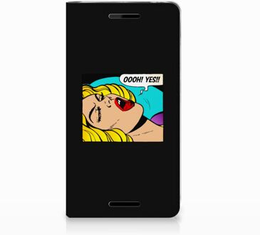 B2Ctelecom Nokia 2.1 2018 Uniek Standcase Hoesje Popart Oh Yes