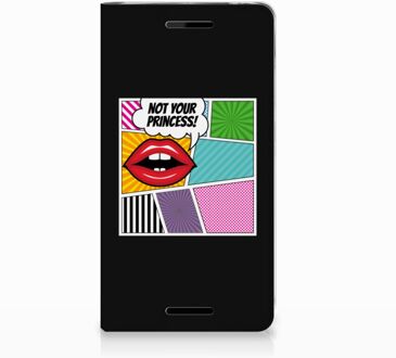 B2Ctelecom Nokia 2.1 2018 Uniek Standcase Hoesje Popart Princess