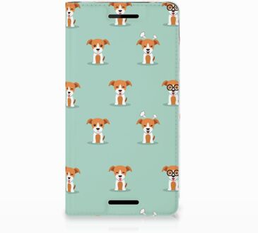 B2Ctelecom Nokia 2.1 2018 Uniek Standcase Hoesje Pups