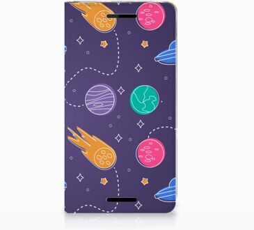 B2Ctelecom Nokia 2.1 2018 Uniek Standcase Hoesje Space