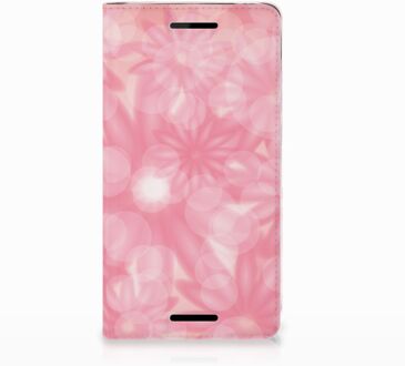 B2Ctelecom Nokia 2.1 2018 Uniek Standcase Hoesje Spring Flowers