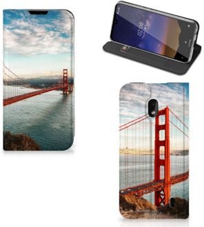 B2Ctelecom Nokia 2.2 Book Cover Golden Gate Bridge